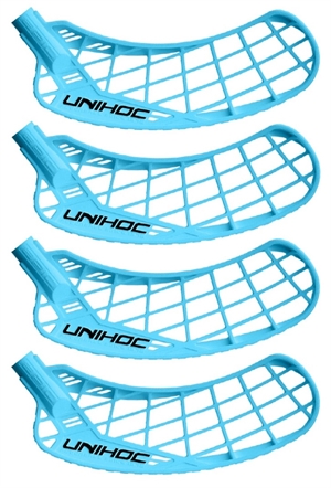 4 stk. Floorball blade - UNIHOC Epic stavblad - TILBUD